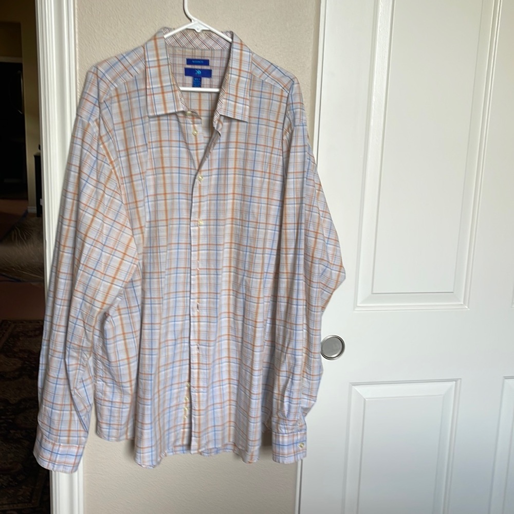 Plaid long sleeve shirt